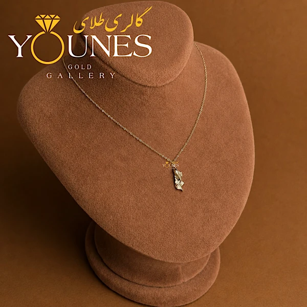 گردنبند تمام طلا ماهی کوچک